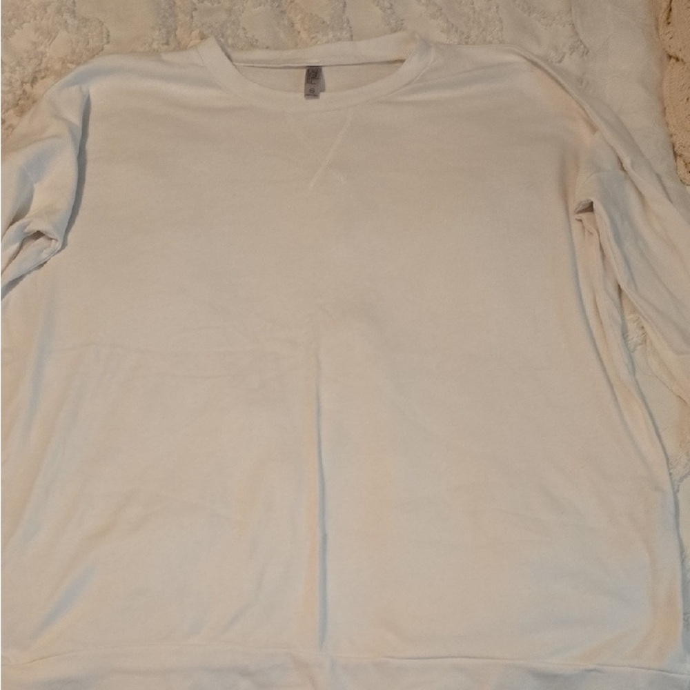 Classic White Crewneck Sweater for Men